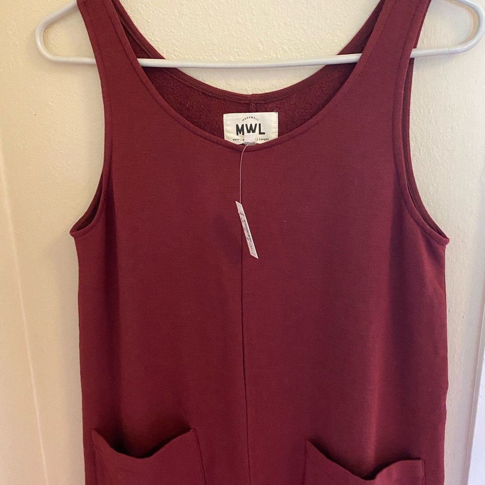 Madewell MWL superbrushed jumpsuit
